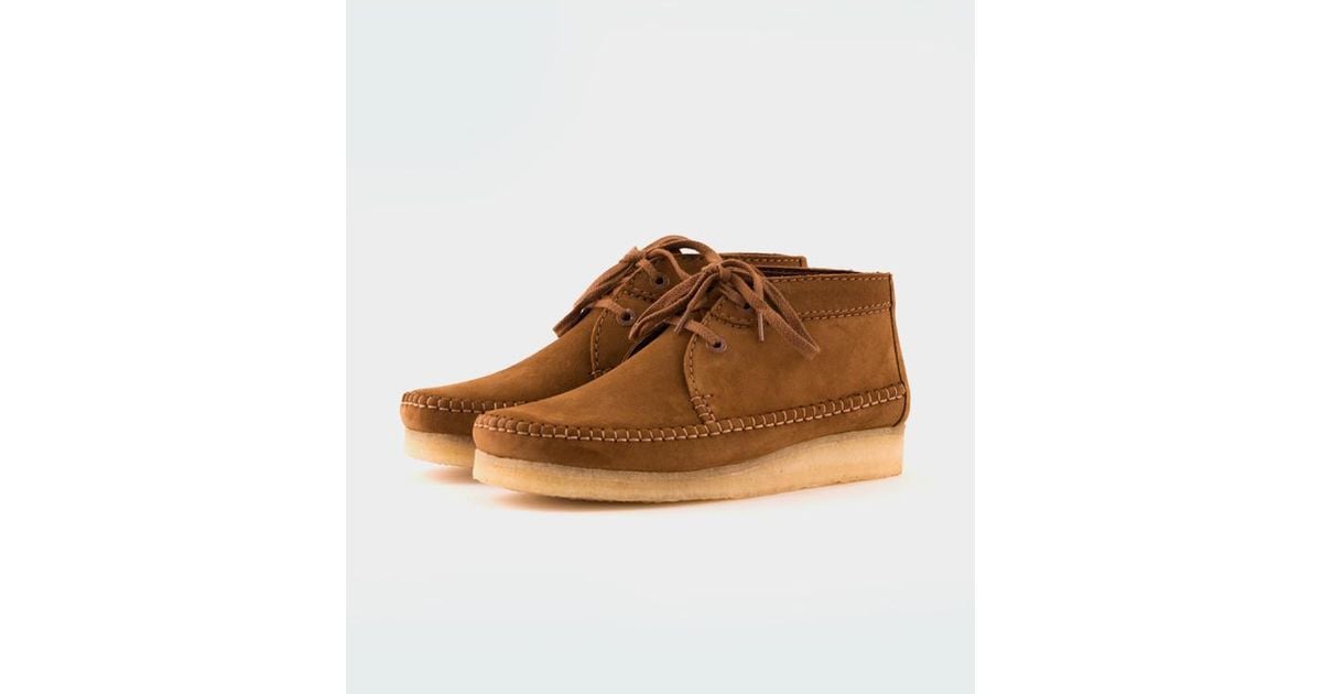 clarks weaver cola suede