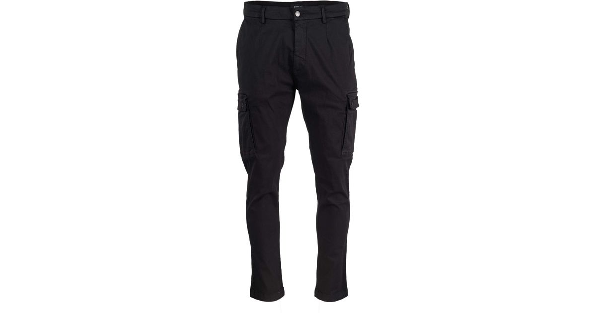 Replay Cotton Hyperflex Jaan Xlite Cargo Pant in Black for Men Lyst