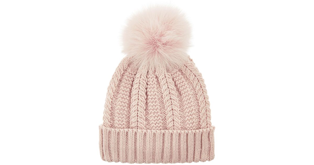 accessorize bobble hat