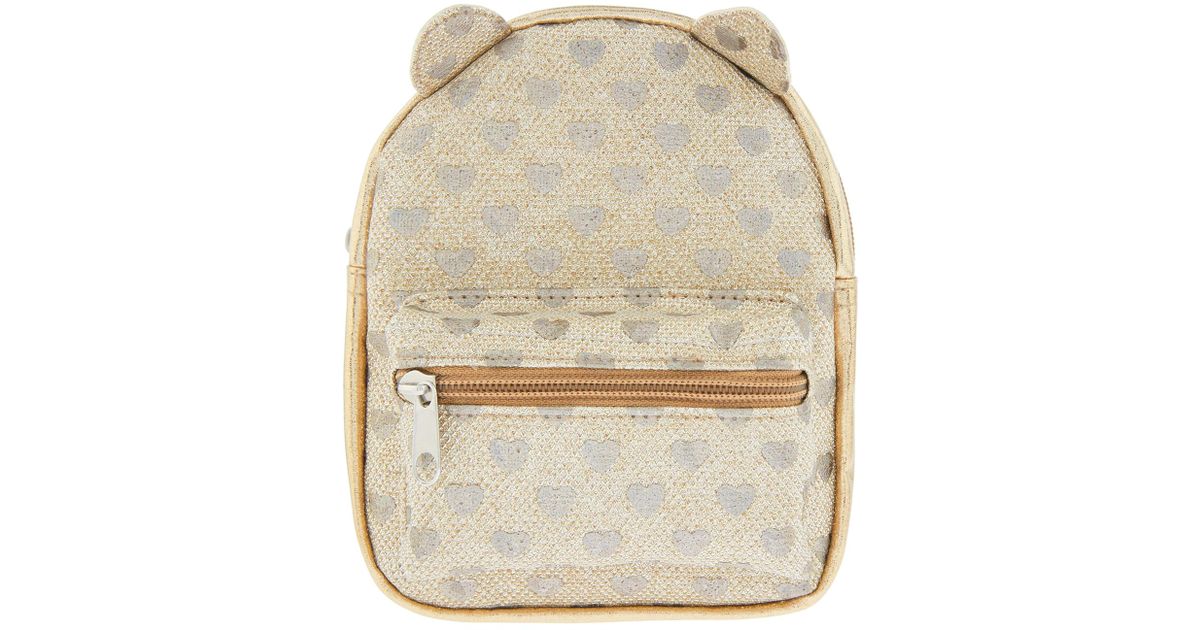 accessorize mini backpack