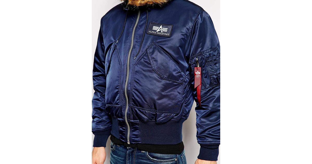 alpha industries rep blue