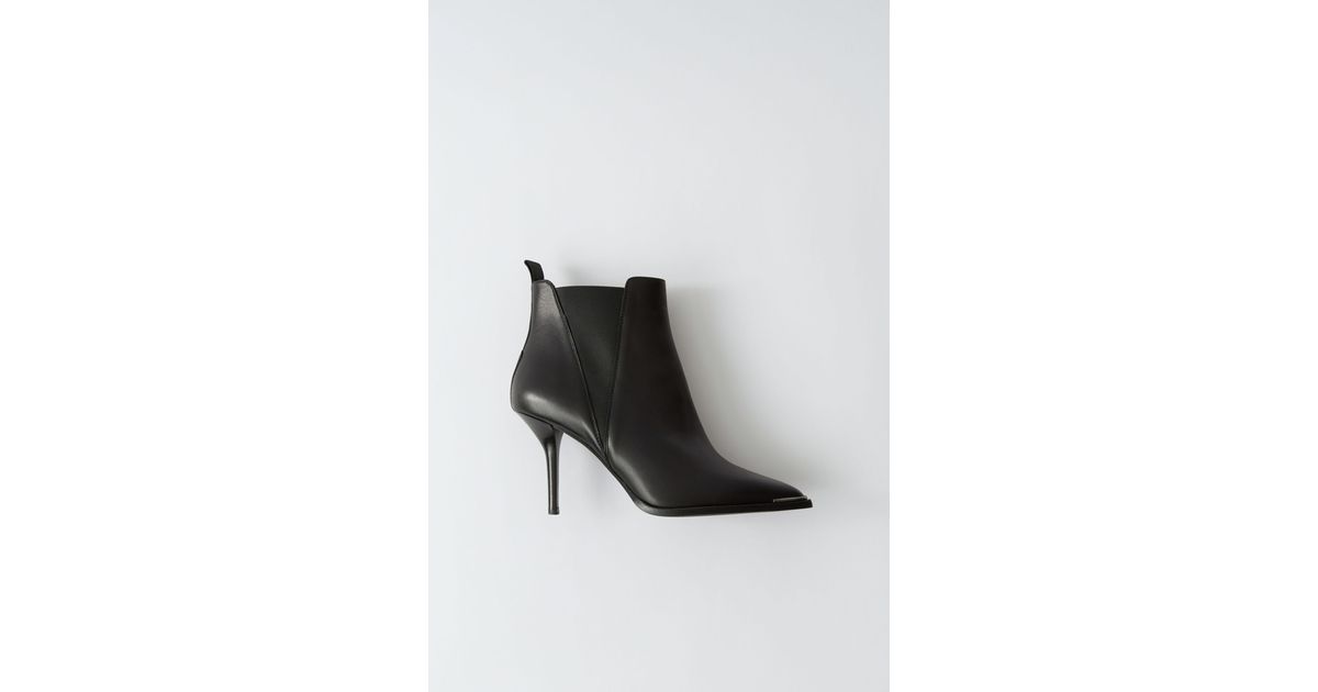 acne stiletto boots