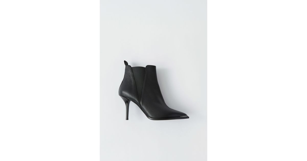 acne stiletto boots
