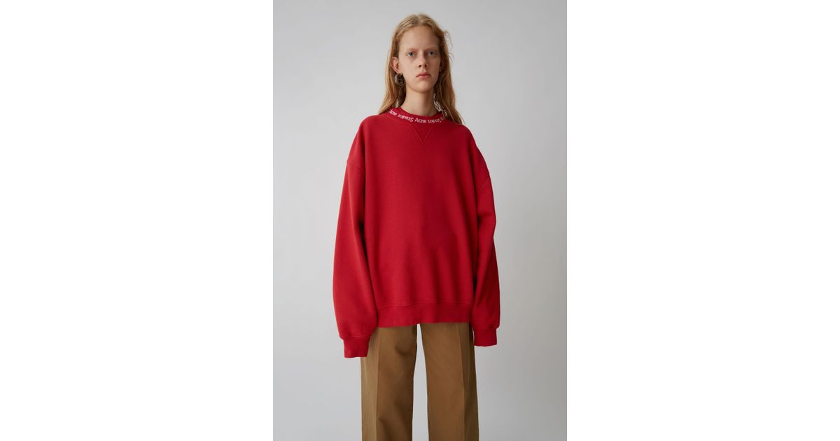 acne voluminous sweatshirt