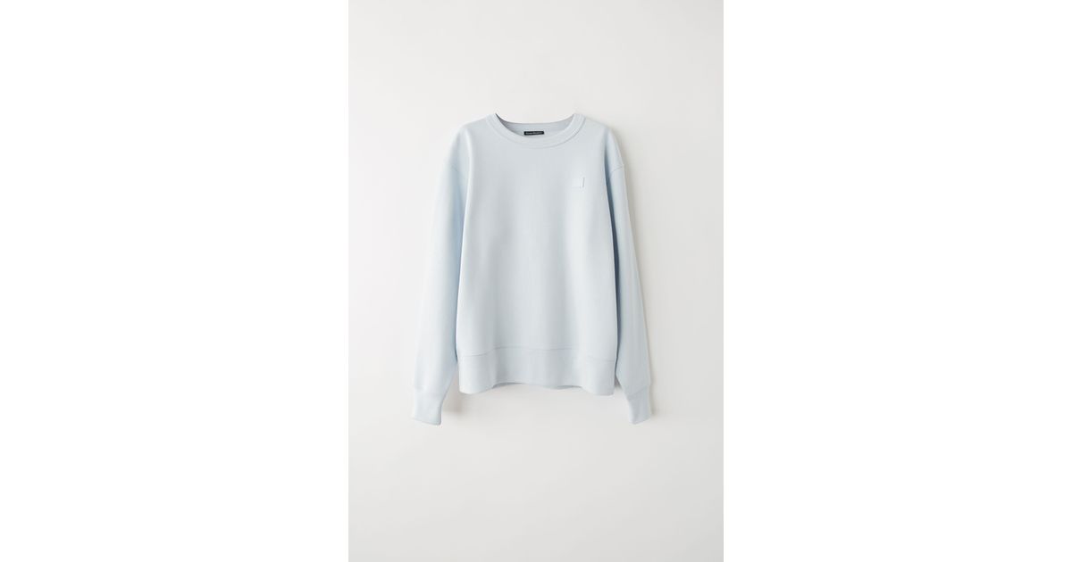 acne sweatshirt blue