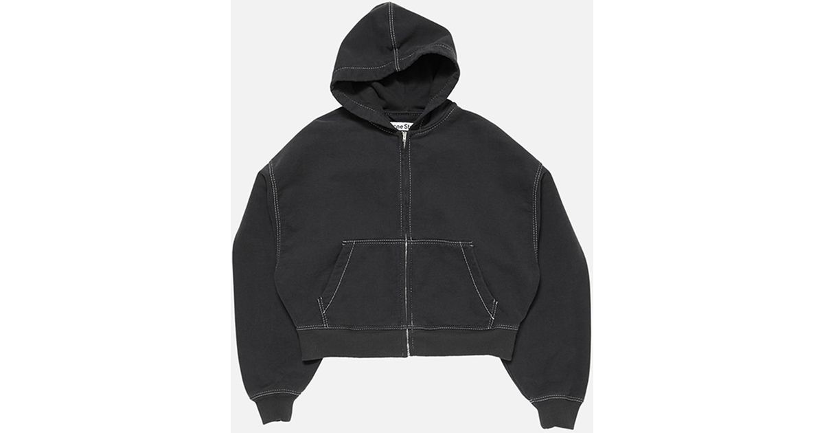 Acne Studios スウェット Acne Studios - Hooded zip-up sweater - Pink