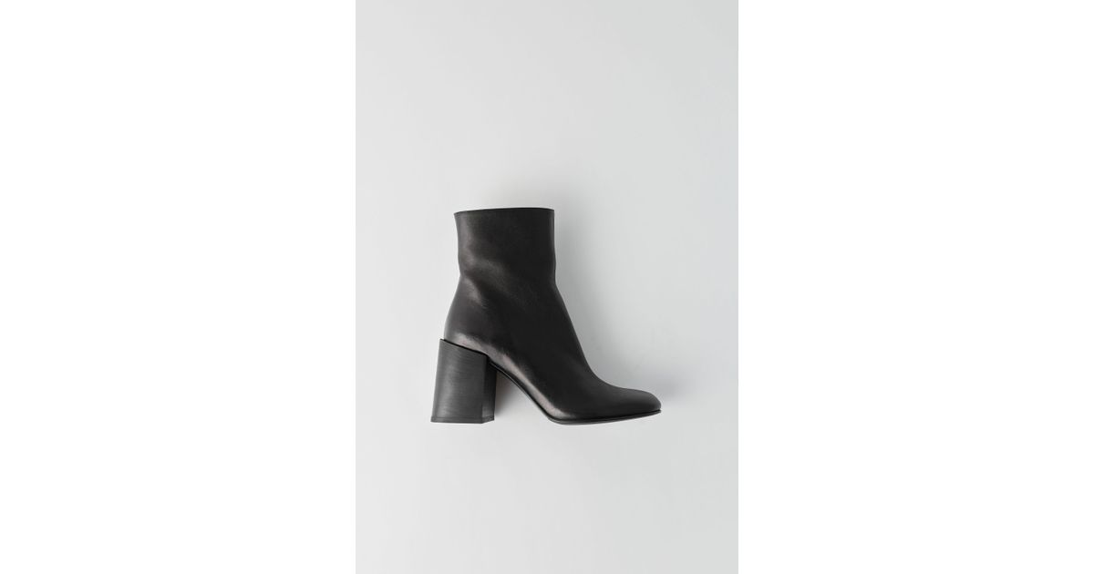 acne studios deconstructed boots