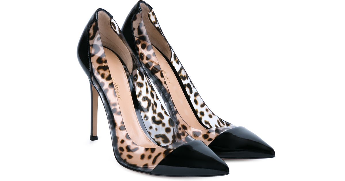 gianvito rossi leopard pumps