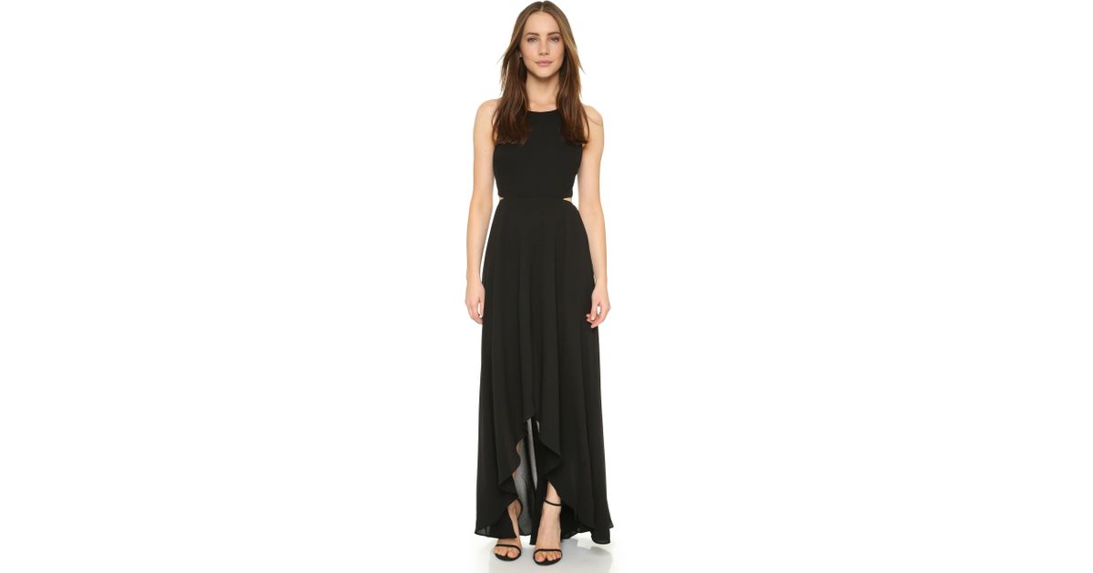 cutout maxi dress ali & jay