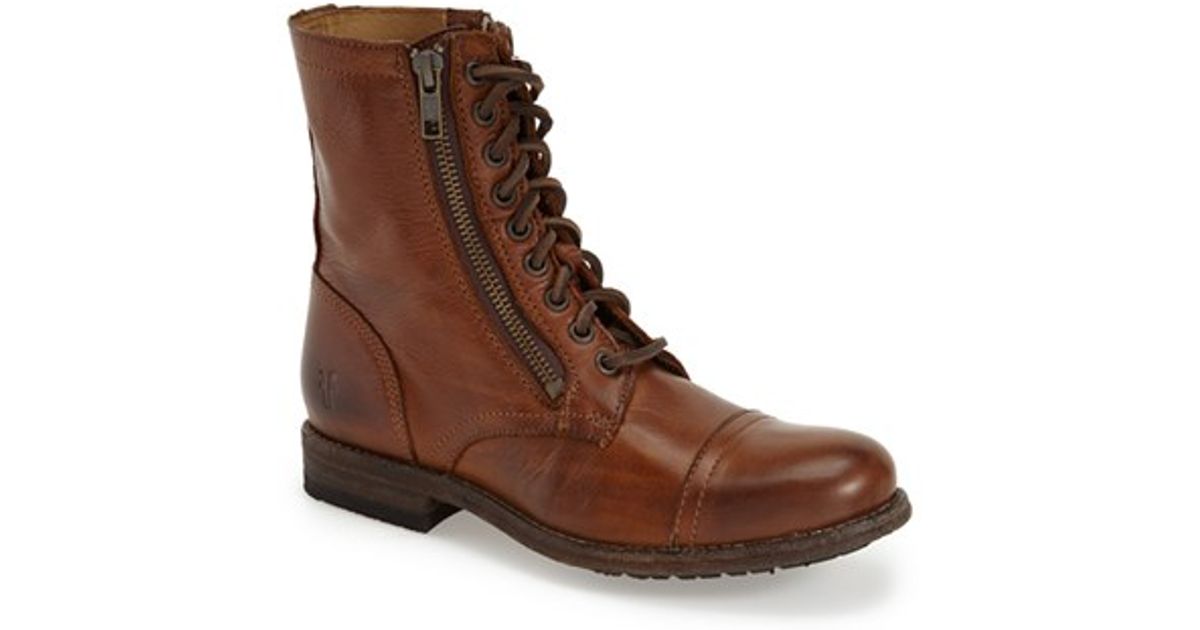 frye tyler double zip boot