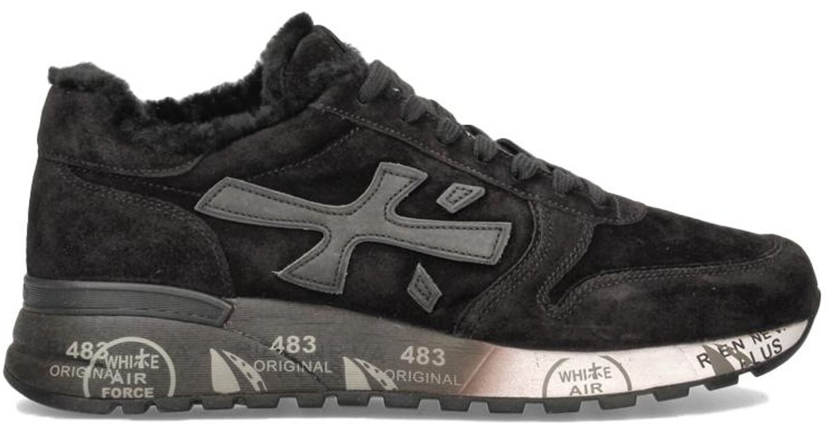 Premiata Mick Black Calf-leathermick-4308 for Men - Lyst