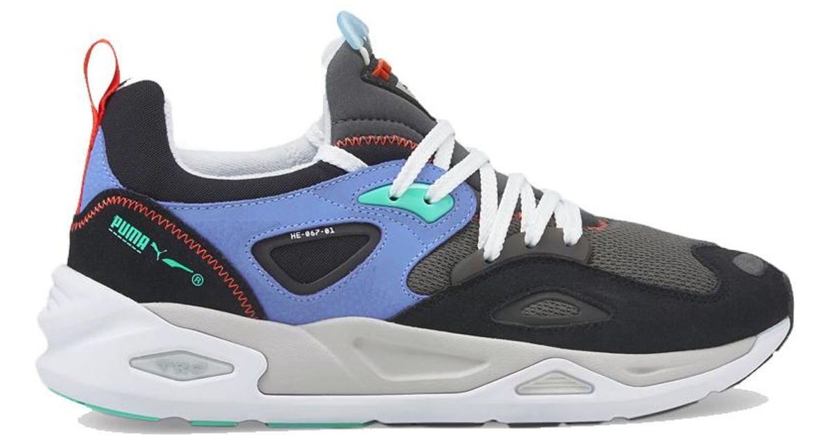 PUMA Trc Blaze The Triangle Sneakers Blackelektro Purple 38310401 for