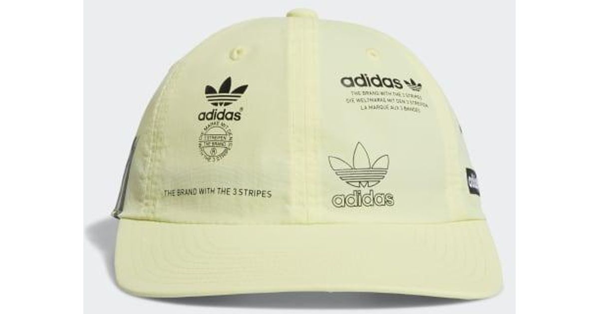 adidas hat yellow
