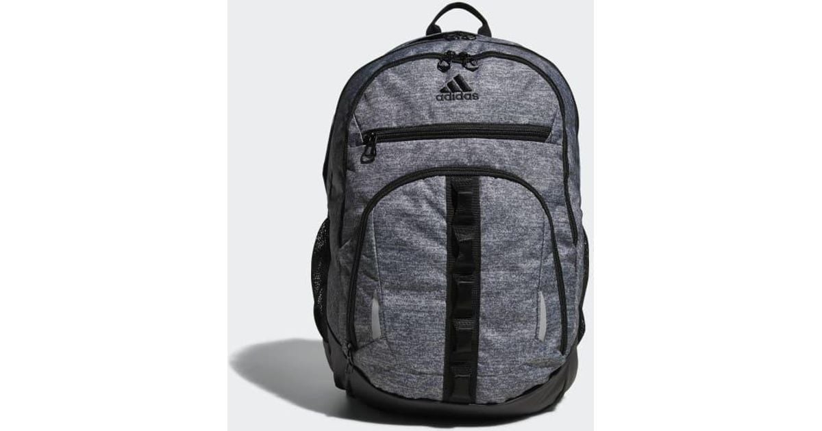 adidas prime 4 backpack grey