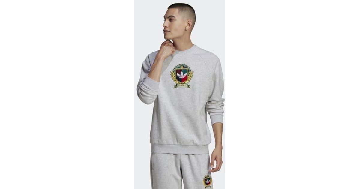 collegiate crest sweatshirt