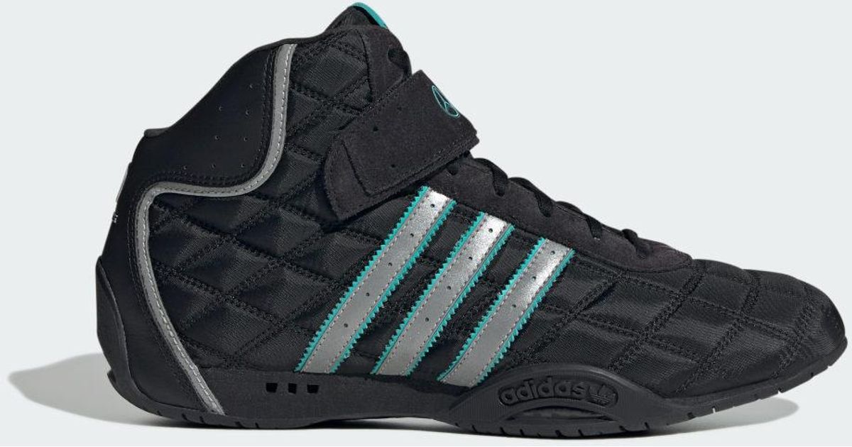 【Adidas コリア】 ADIRACER HI MERCEDES AMG PETRONAS F1 TEAM Adidas ADIRACER HI MERCEDES AMG PETRONAS F1 TEAM SHOES in