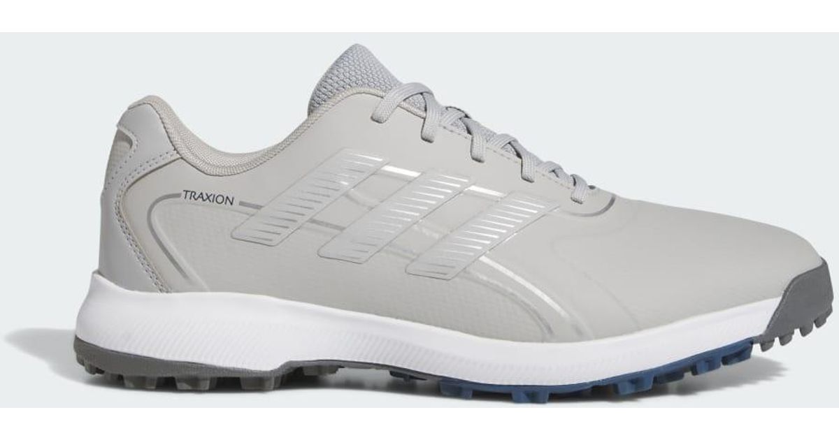 adidas Traxion Lite Max Spikeless Bounce Golf Shoes in White for Men | Lyst  UK