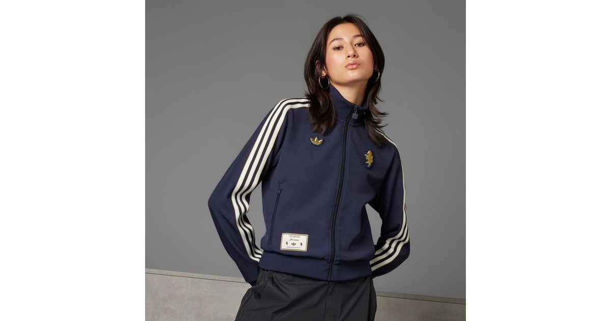 Track Top Terrace Icons Juventus di adidas in Blu Lyst