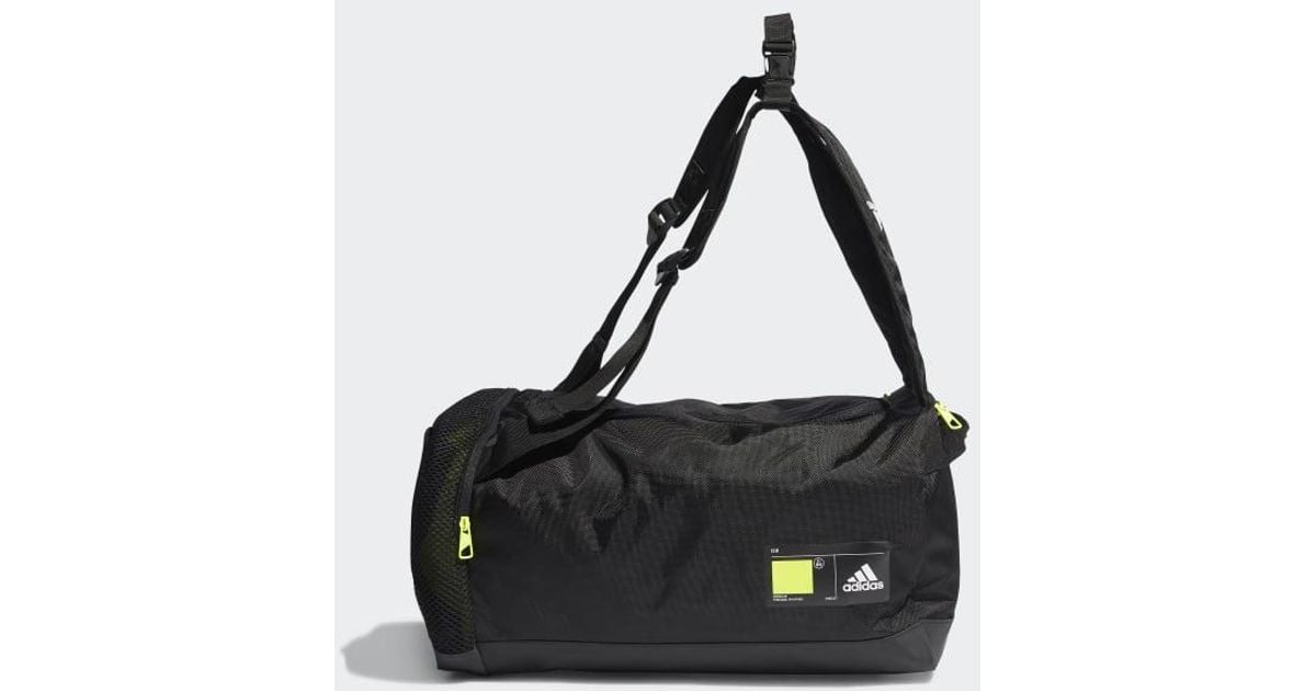 adidas 4athlts Id Duffel Bag Small in Black Lyst