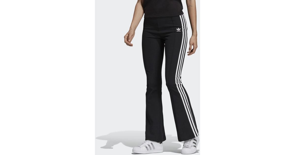 adidas Flared Joggers in Black | Lyst UK