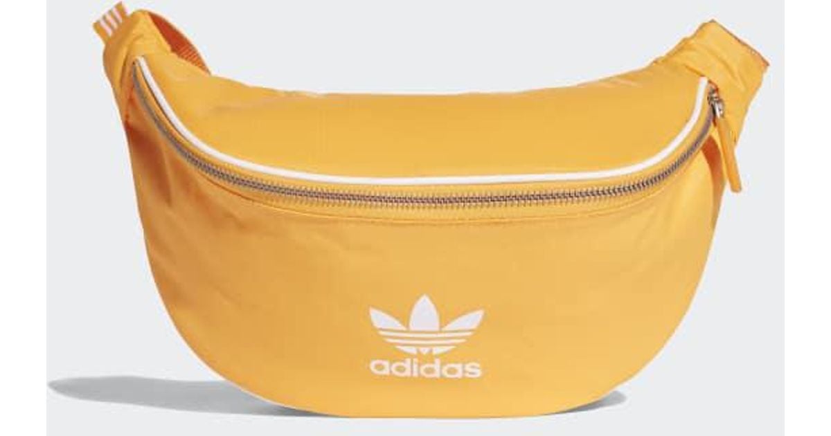 yellow adidas fanny pack