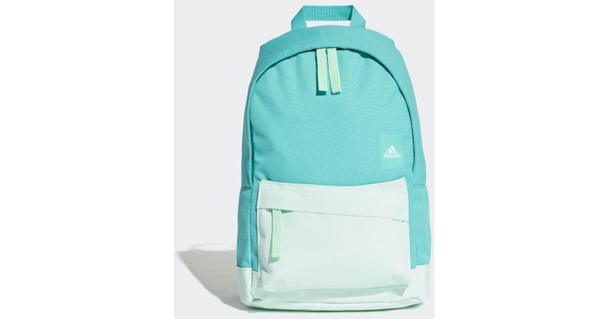 turquoise adidas backpack