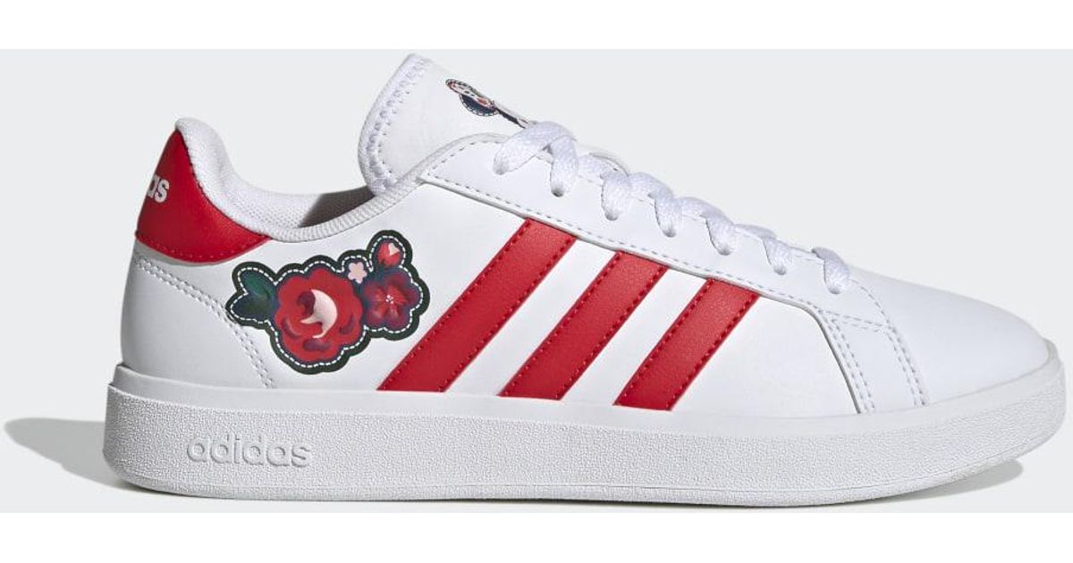 adidas X Disney Grand Court Base 2.0 Lifestyle Court Casual Shoes in Red Lyst UK