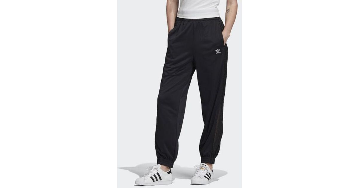 adidas lace tracksuit bottoms