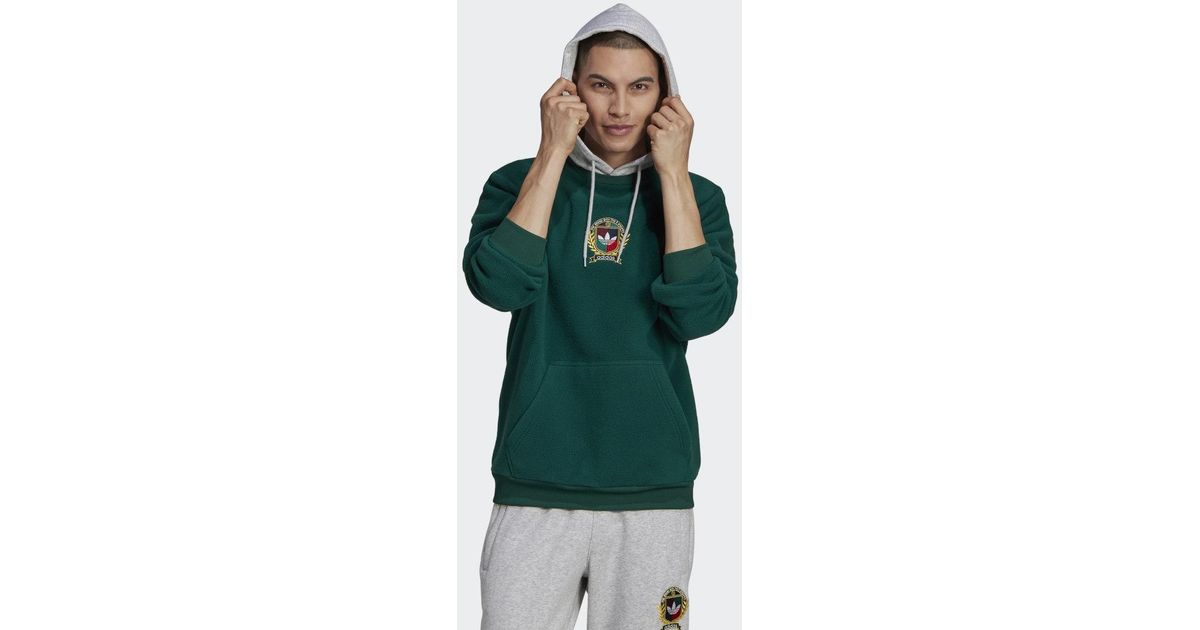 Adidas collegiate crest hoodie hot sale
