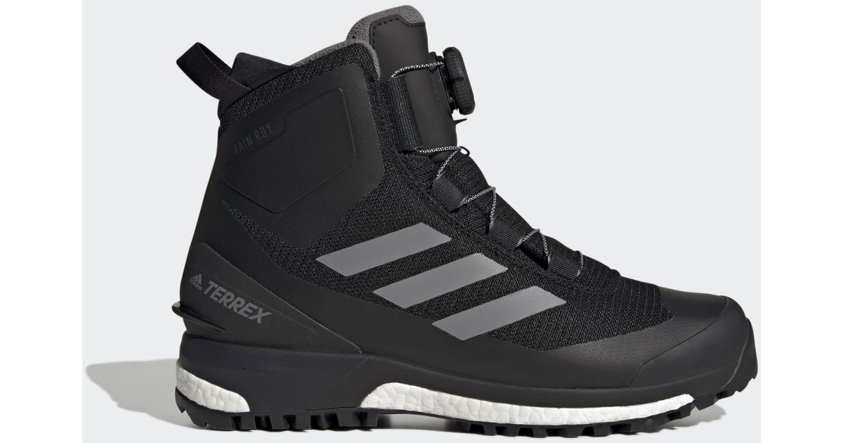 adidas Rubber Terrex Conrax Boa Rain.rdy Hiking Shoes in Black for Men
