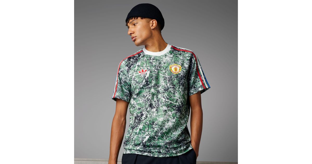 adidas Manchester United Stone Roses Originals Icon Jersey adidas Manchester United Stone Roses Originals Icon Jersey