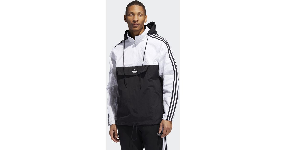adidas jacket half zip