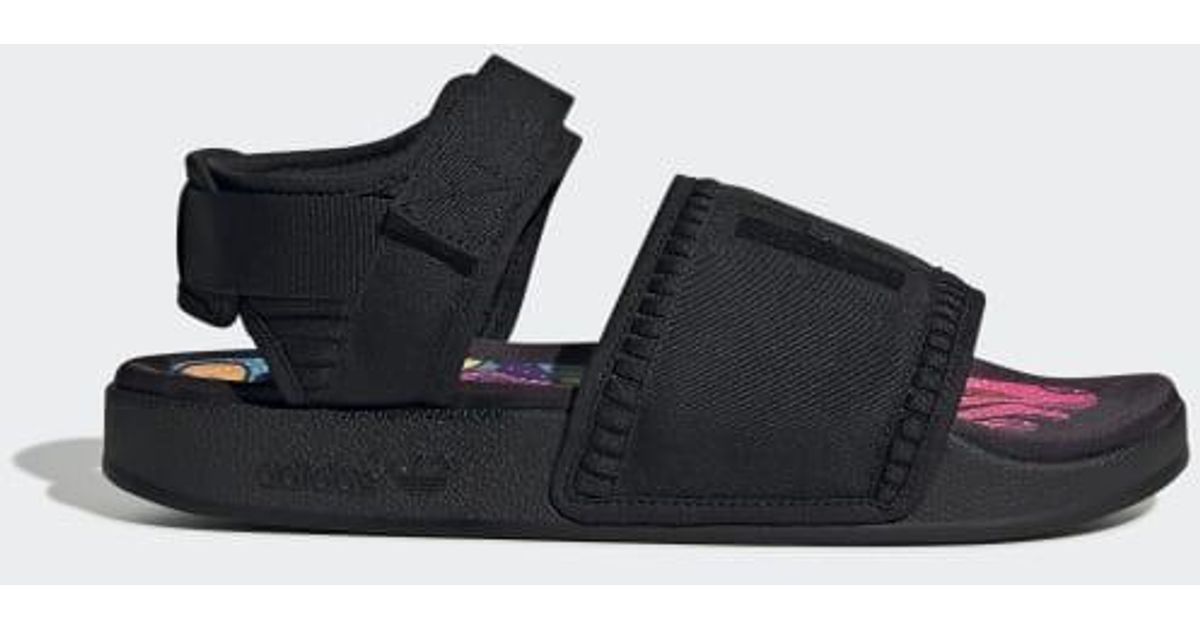pharrell williams adilette 2.0 sandals black