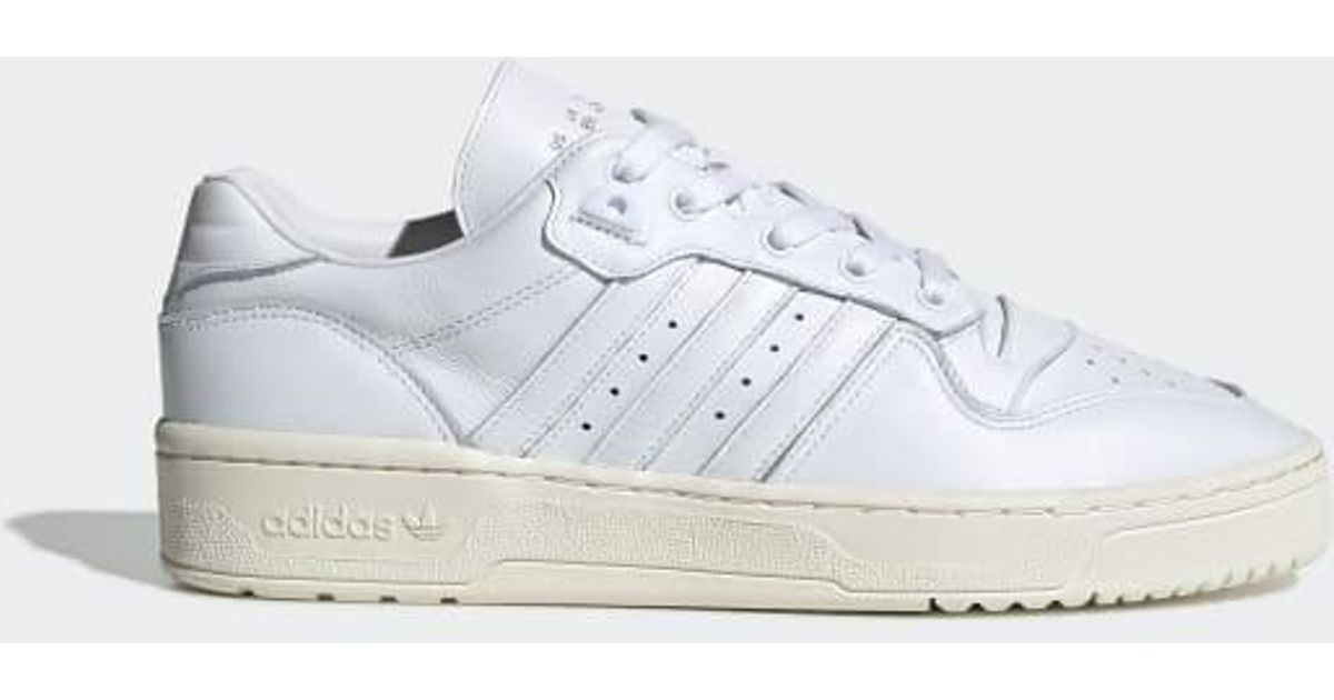 adidas rivalry low white