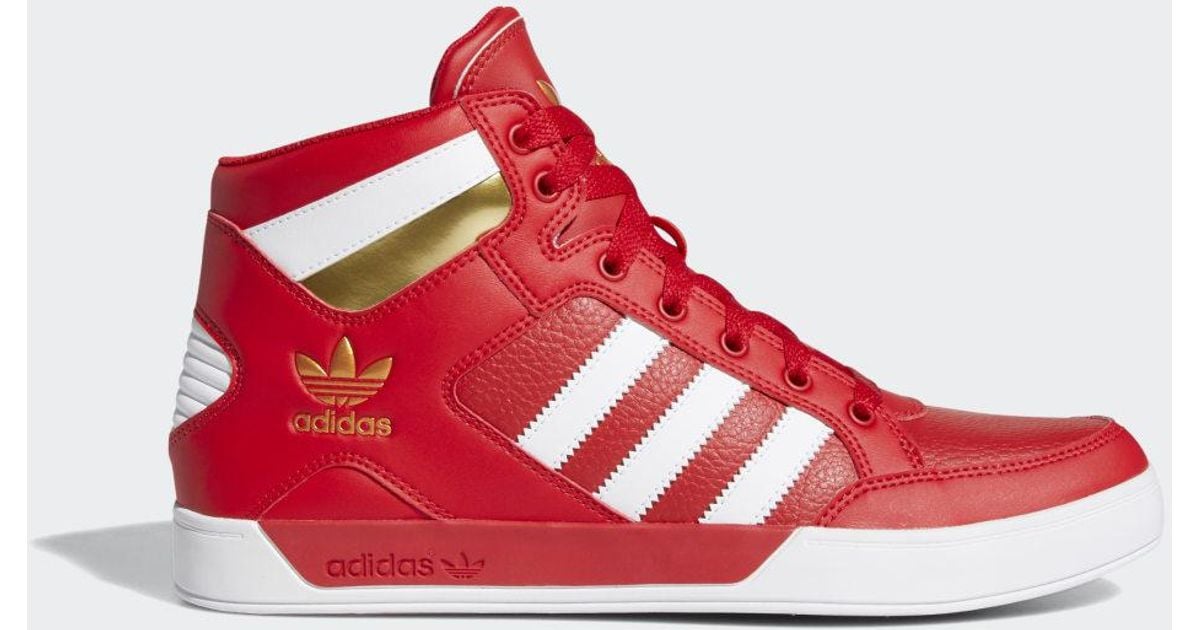 HARD COURT HI adidas de hombre de color Rojo | Lyst