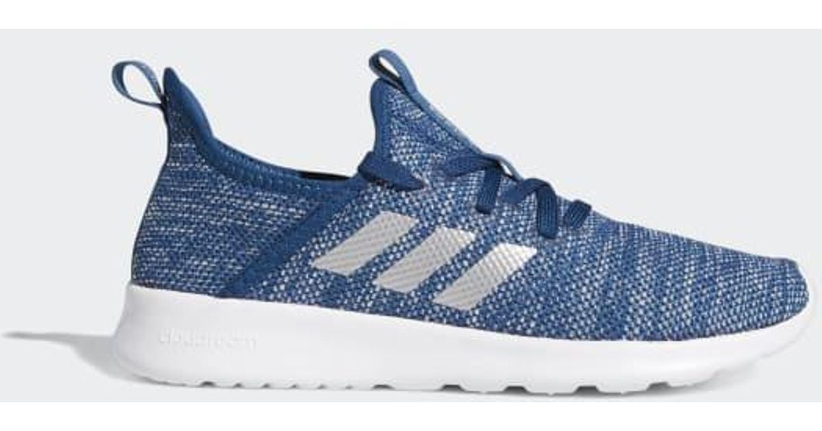 blue adidas cloudfoam shoes