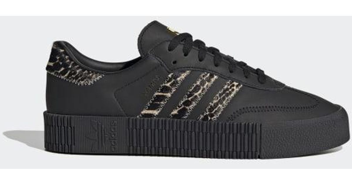 adidas black sambarose