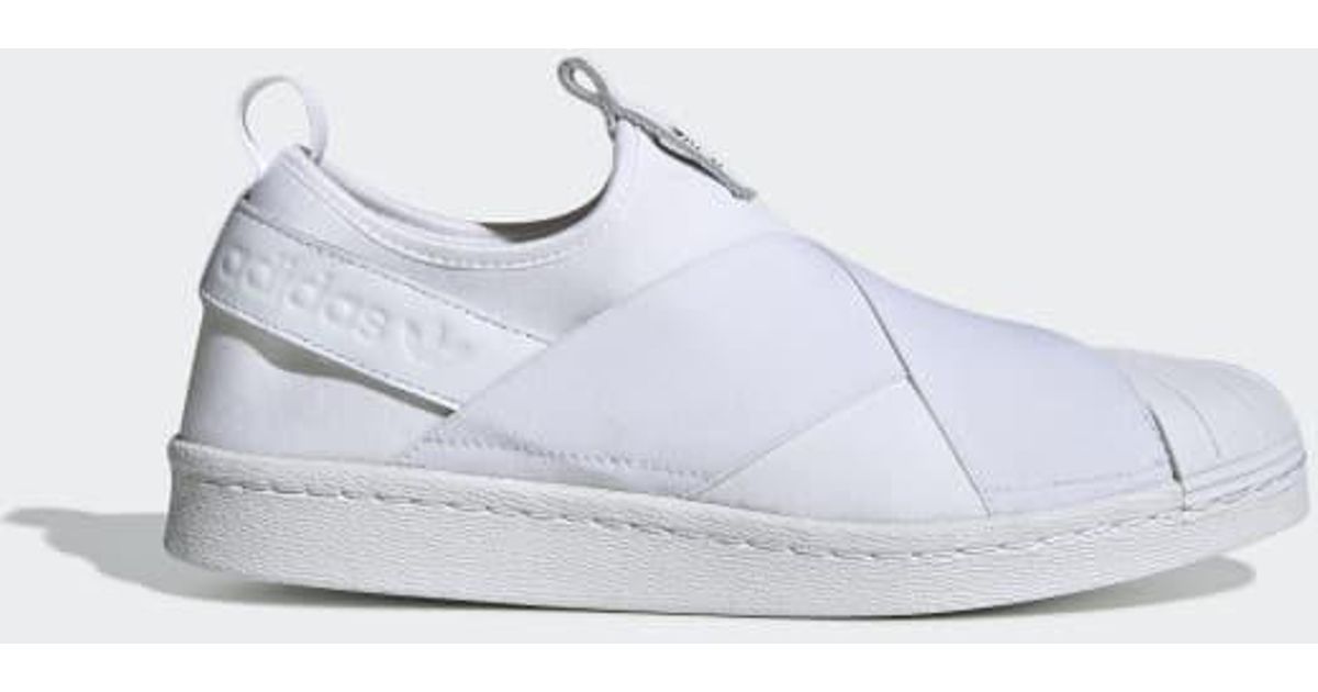 adidas superstar slip on schoenen