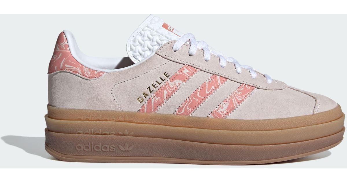 adidas Gazelle Bold Shoes in Pink | Lyst UK