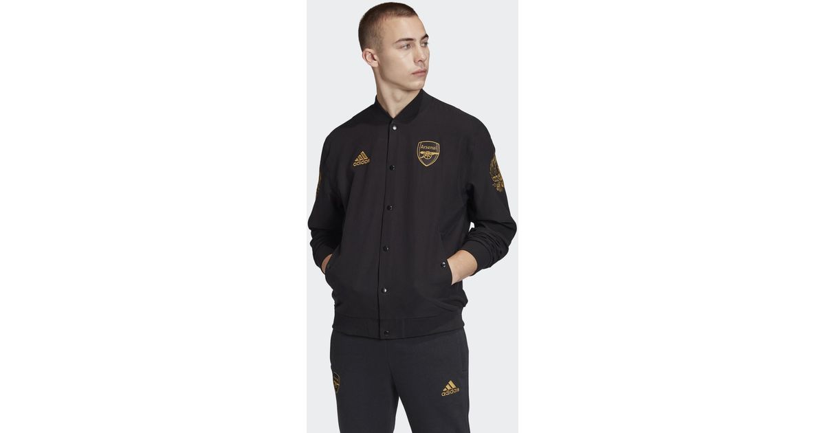 adidas Arsenal Cny Jacket in Black for Men | Lyst UK