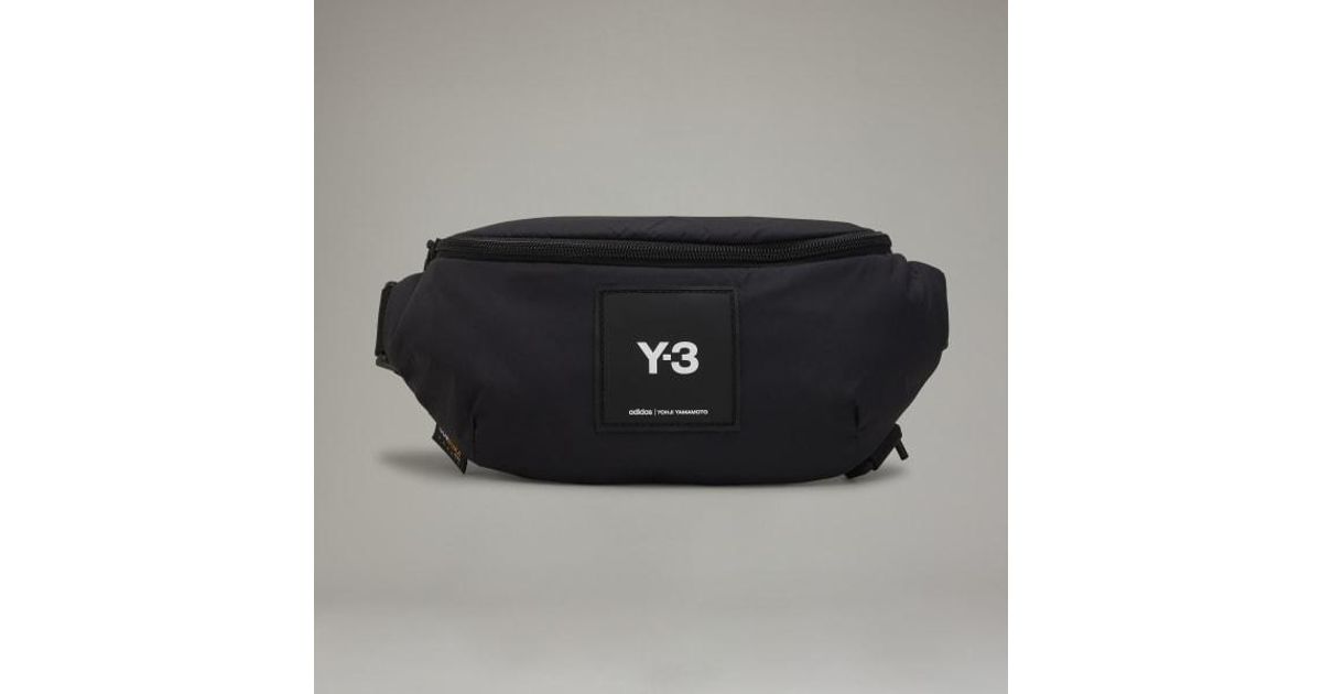adidas Synthetic Y3 Waistbag in Black Lyst