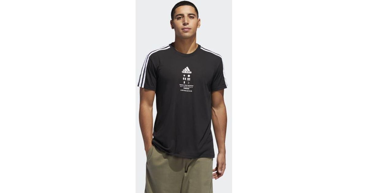 adidas international classic tee