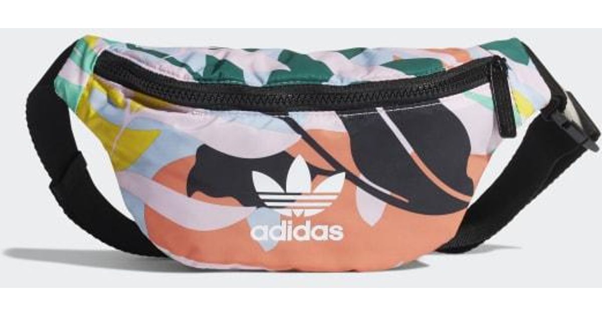 adidas multicolor waist bag