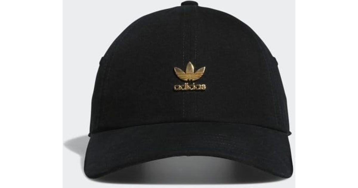adidas hat metal logo