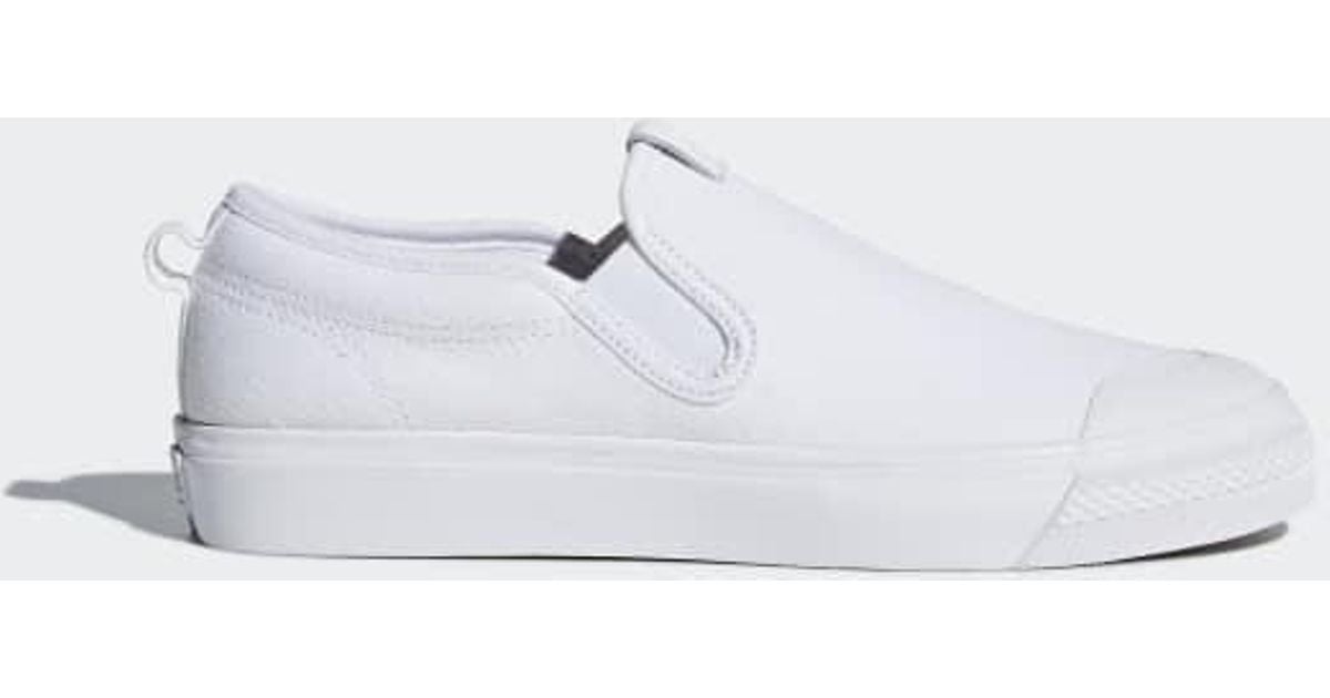 adidas Canvas Nizza Slip-on Shoes in 