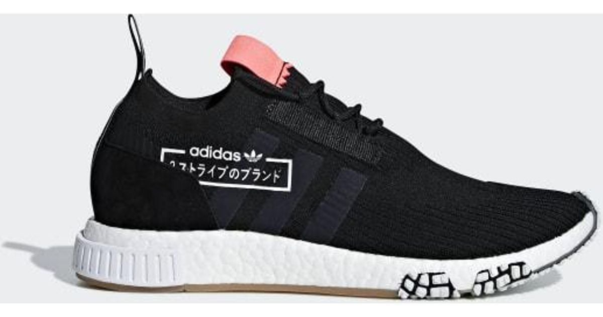 nmd_racer primeknit shoes black