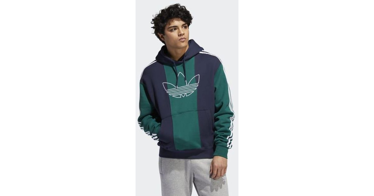 adidas off court trefoil hoodie