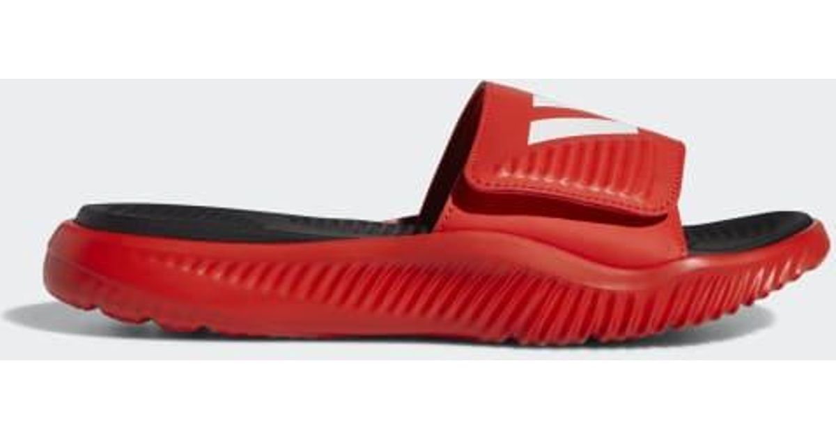 alphabounce basketball slides red