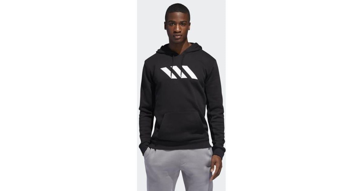 adidas Cotton Spt Pullover Hoodie in 