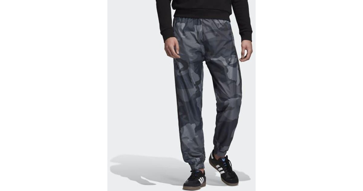 adidas camo woven pants